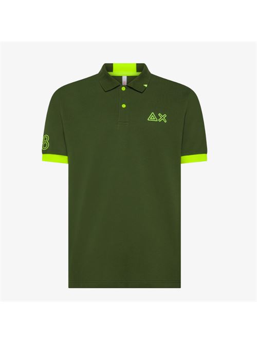 polo logo fluo ss SUN 68 | A3512237